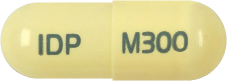 메가펜틴캡슐300mg 제품 사진