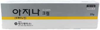 아지나크림0.025%_(5mg/20g) 제품 사진