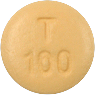 토파메이트정100mg 제품 사진