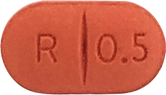 리페리돈정0.5mg 제품 사진
