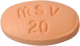 심바탄정20mg 제품 사진