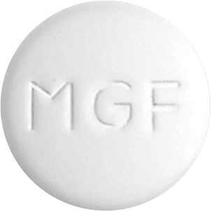 메가폴민정500mg 제품 사진