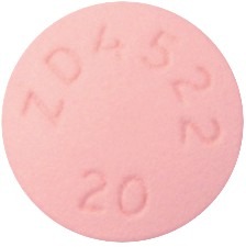 크레스토정20mg 제품 사진