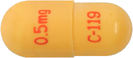 타크로벨캡슐0.5mg 제품 사진