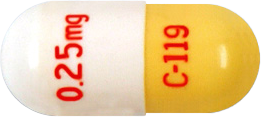 타크로벨캡슐0.25mg 제품 사진