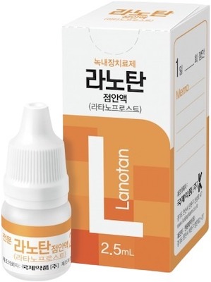 라노탄점안액_(0.125mg/2.5mL) 제품 사진