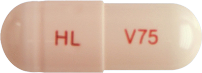 베넥사엑스알서방캡슐75mg 제품 사진