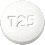 토파메이트정25mg 제품 사진