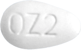 오잘탄정100mg 제품 사진