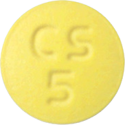 비소자이드정5/6.25mg 제품 사진