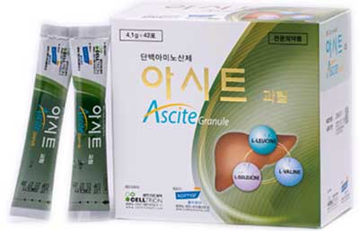 아시트과립 제품 사진