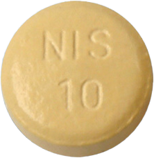 씨스코이알서방정10mg 제품 사진