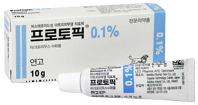 프로토픽연고0.1%_(30.6mg/30g) 제품 사진