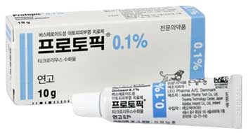 프로토픽연고0.1%_(10.2mg/10g) 제품 사진