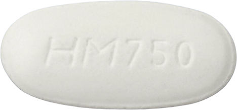 팜시버정750mg 제품 사진