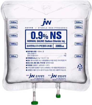 중외엔에스주사액_(27g/3000mL) 제품 사진