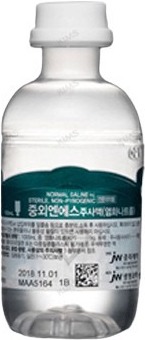 중외엔에스주사액_(0.9g/100mL/병(PP)) 제품 사진