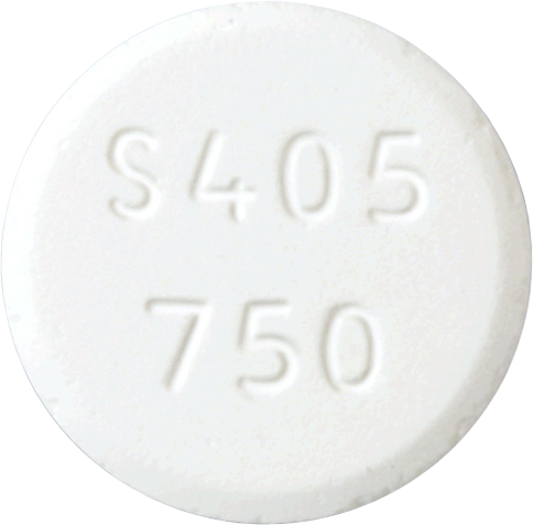 포스레놀정750mg 제품 사진