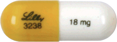 스트라테라캡슐18mg 제품 사진
