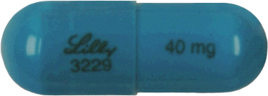 스트라테라캡슐40mg 제품 사진