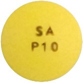 파리아졸정10mg 제품 사진