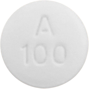 안플레이드정100mg 제품 사진