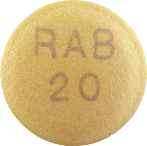 라베나정20mg 제품 사진