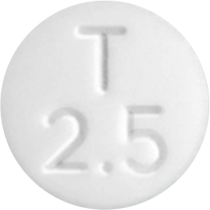 토렘정2.5mg 제품 사진