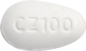 코자르탄정100mg 제품 사진