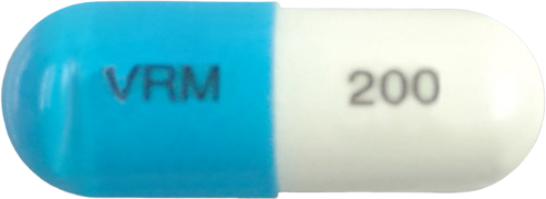 바이라미드캡슐200mg 제품 사진