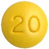 라베트라정20mg 제품 사진