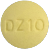 한림도네페질정10mg 제품 사진