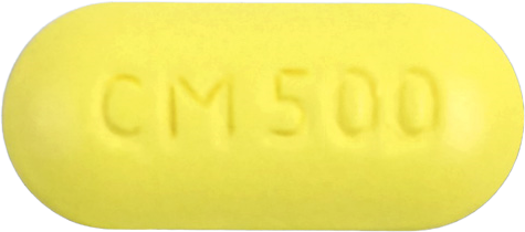 크래리신정500mg 제품 사진