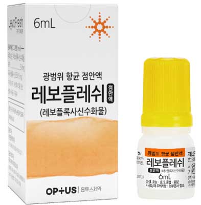 레보플레쉬점안액_(30mg/6mL) 제품 사진