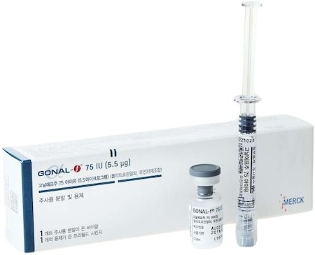 고날에프주75IU(5.5μg)_(5.5μg/1병) 제품 사진