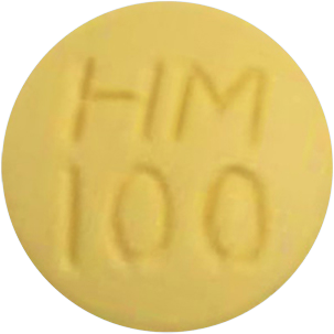스무디핀정100mg 제품 사진