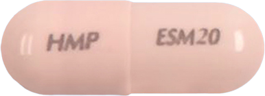 에소메졸캡슐20mg 제품 사진