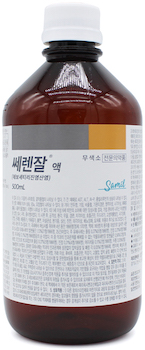 쎄렌잘액_(0.25g/500mL) 제품 사진