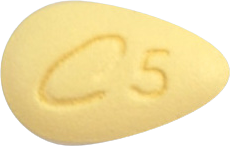 시알리스정5mg 제품 사진