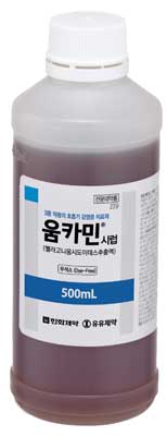 움카민시럽_(85.8g/500mL) 제품 사진
