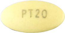 판토라인정20mg 제품 사진