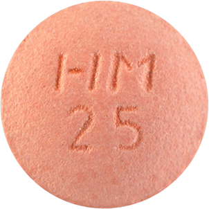 스무디핀정25mg 제품 사진