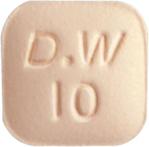 몬테락정10mg 제품 사진