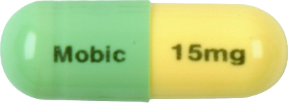 모빅캡슐15mg 제품 사진