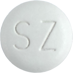 산도스올란자핀정10mg 제품 사진