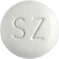 산도스올란자핀정5mg 제품 사진