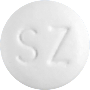 산도스올란자핀정2.5mg 제품 사진