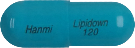 리피다운캡슐120mg 제품 사진
