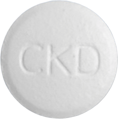 칼루타미정150mg 제품 사진