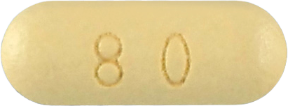 페브릭정80mg 제품 사진
